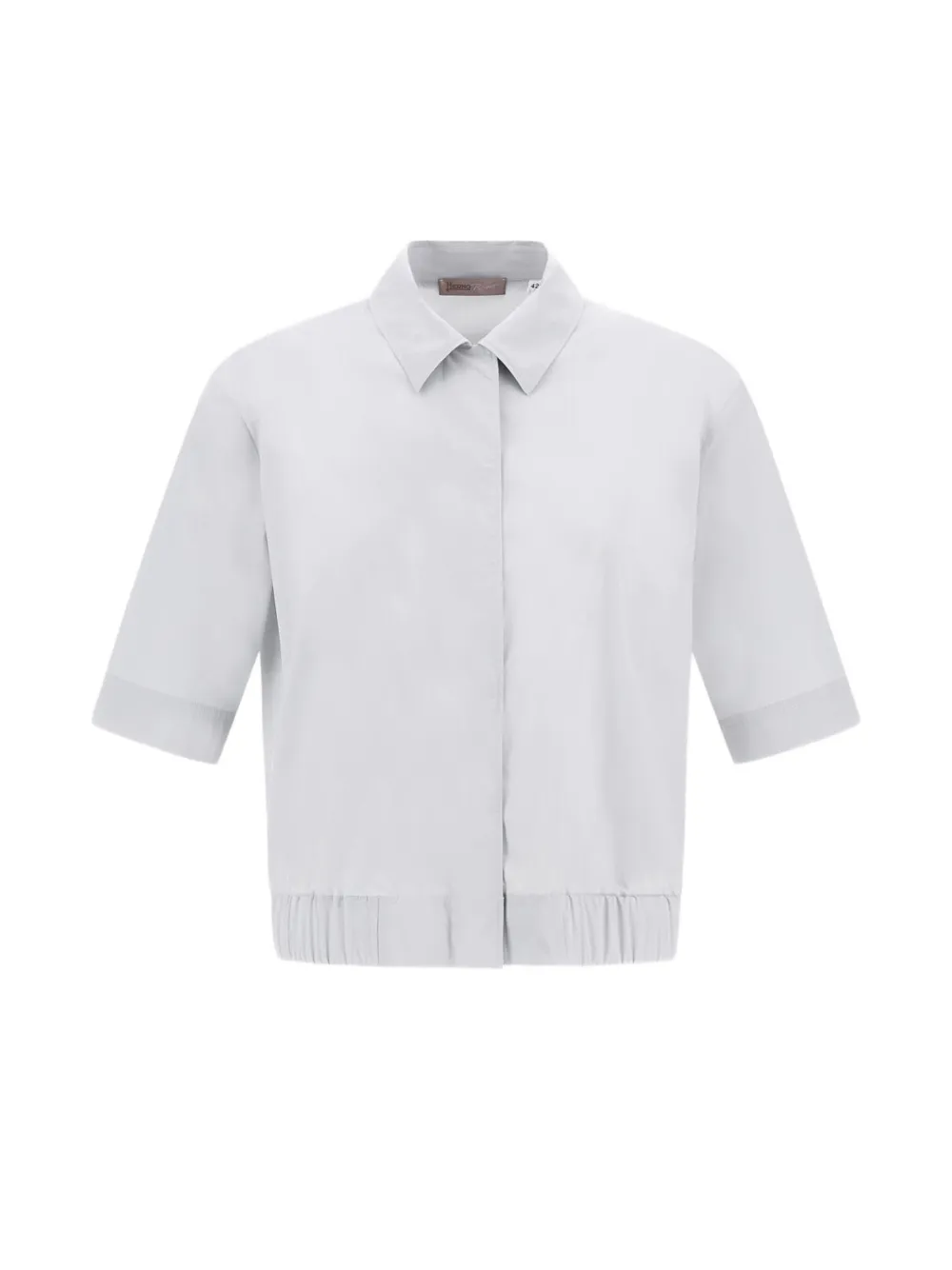 Herno Resort elasticated-hem shirt - Grigio
