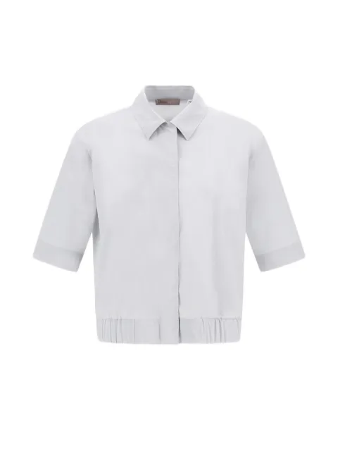 Herno Resort elasticated-hem shirt