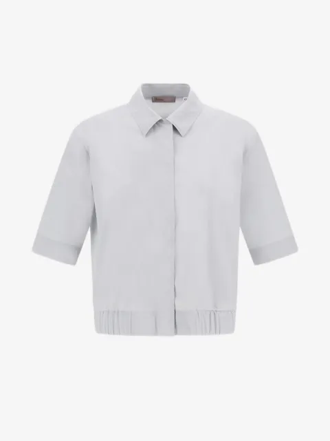 Herno Resort elasticated-hem shirt