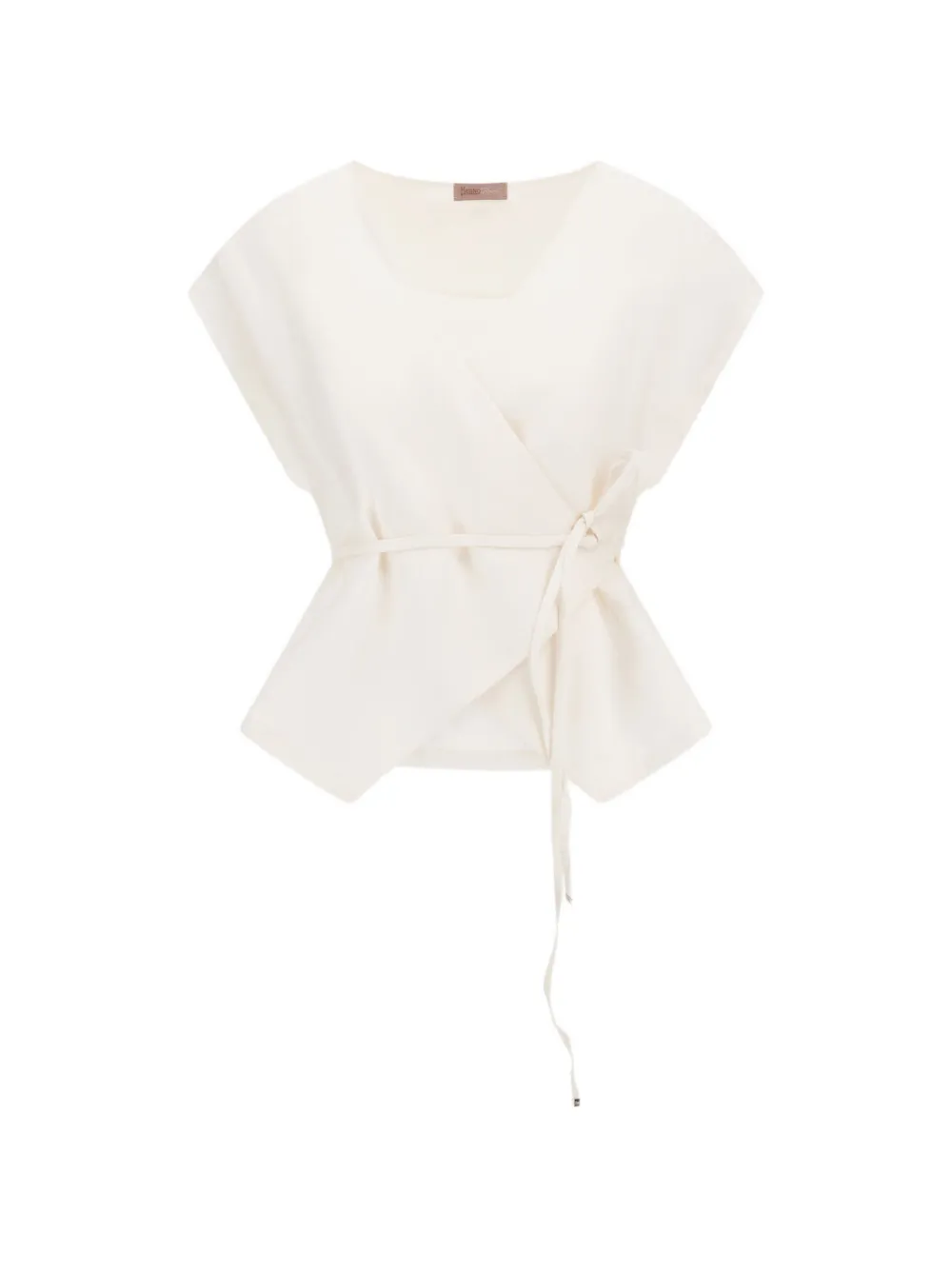 Herno fade-effect belted top - Toni neutri