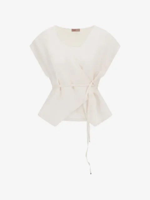 Herno fade-effect belted top