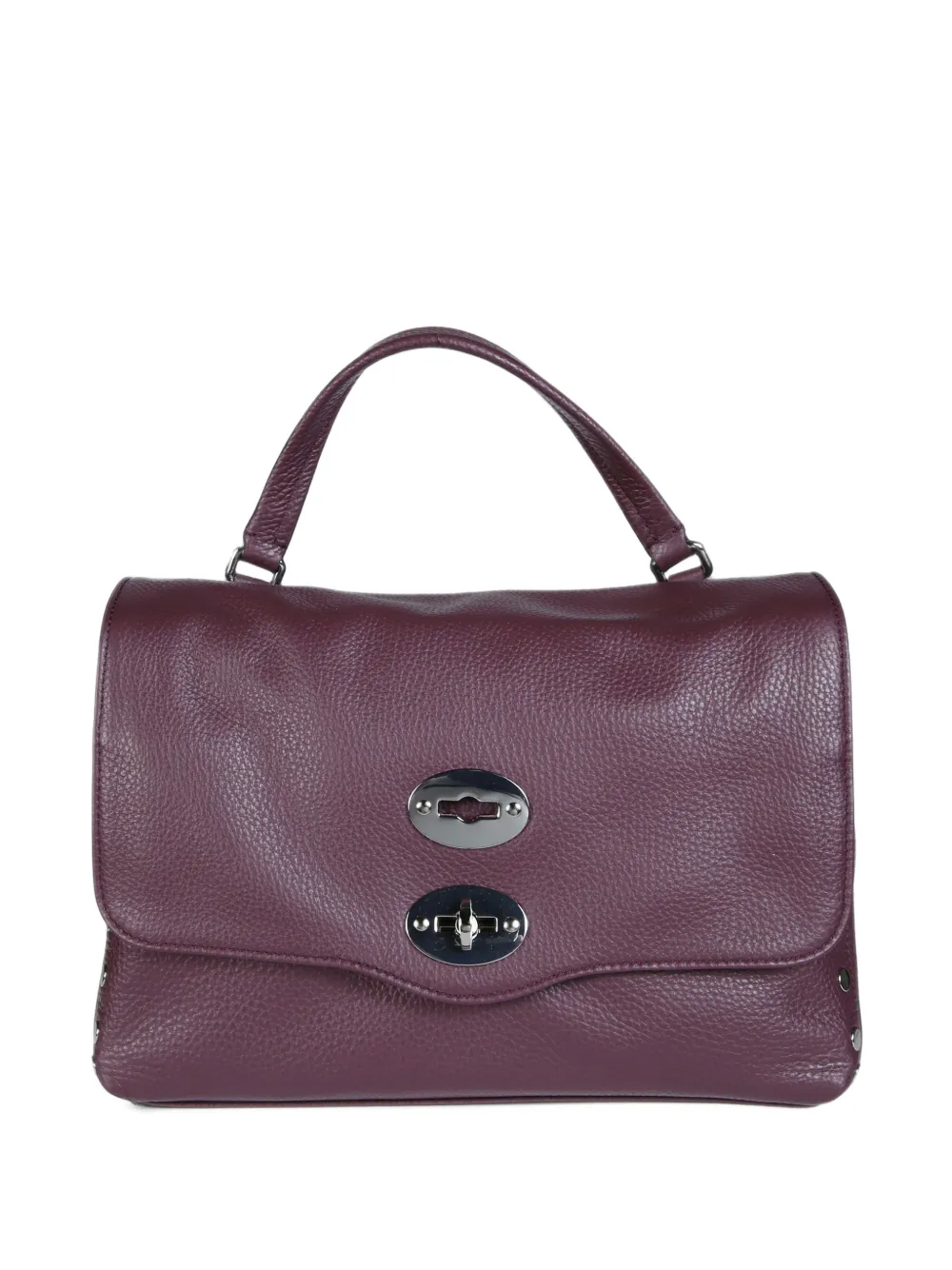 Zanellato small Postina studded cross body bag - Viola
