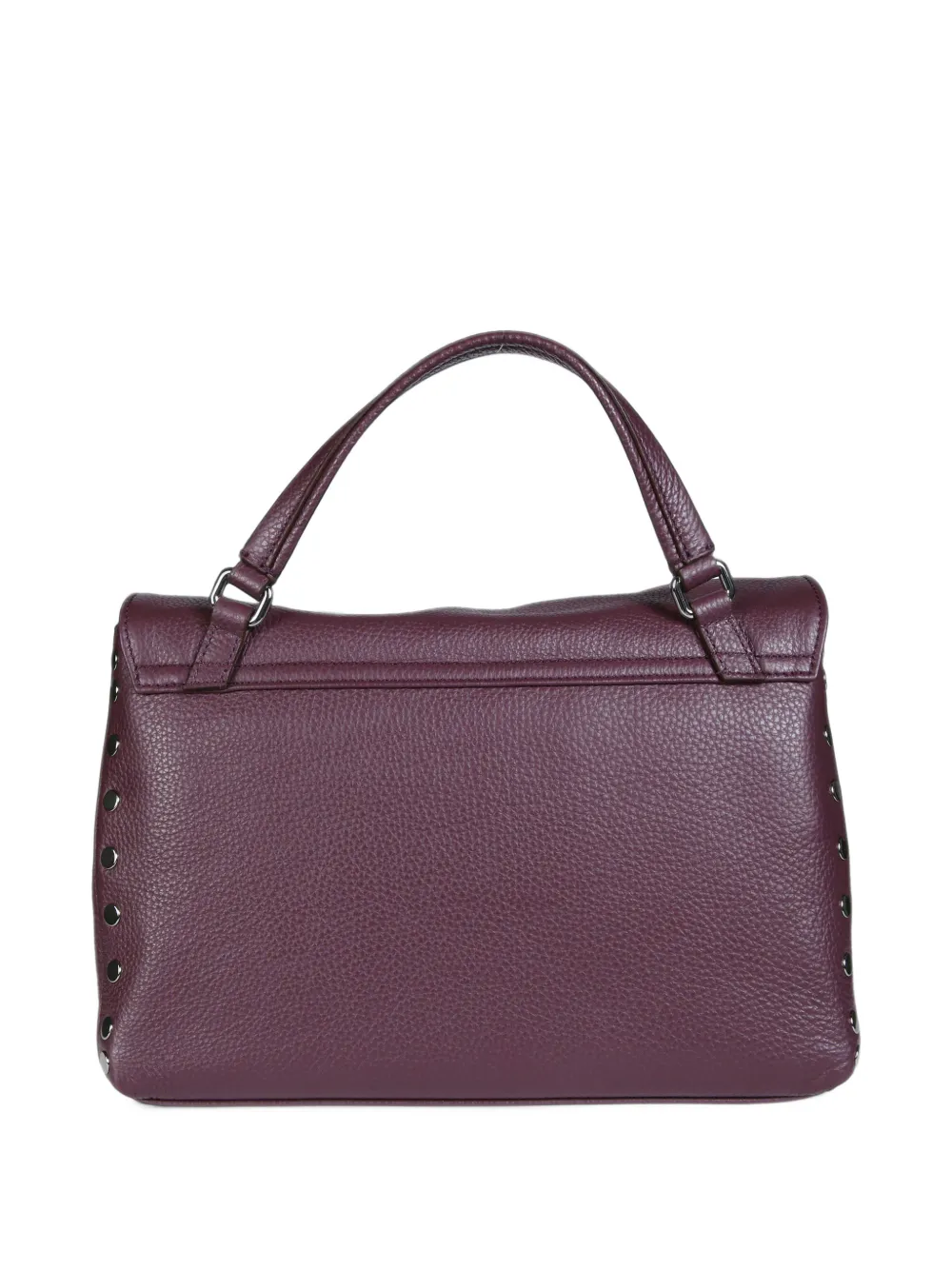 Zanellato small Postina studded cross body bag Paars