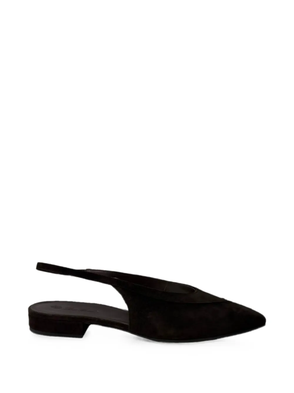 Loro Piana Pre-Owned Rebecca slingback pumps - Marrone