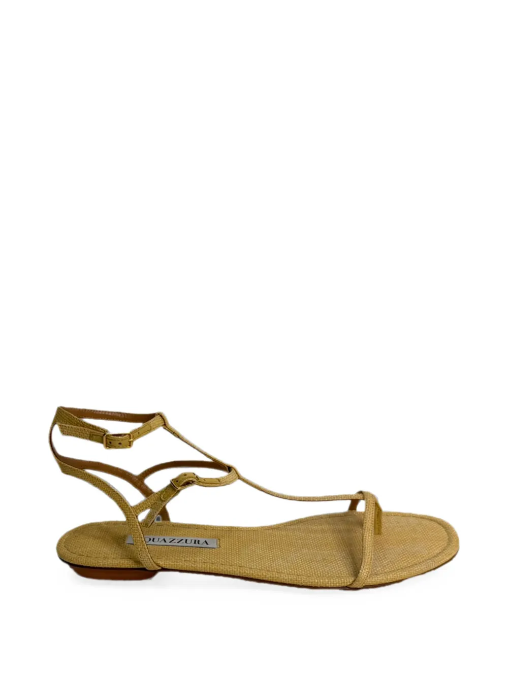 Aquazzura So Ponza T-strap sandals - Toni neutri