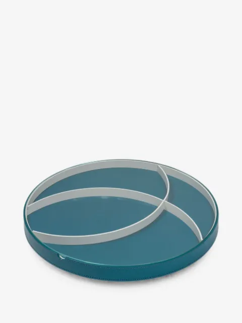 RUDI plateau rond en cuir