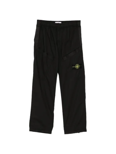 Stone Island pantalones cargo con parche Compass