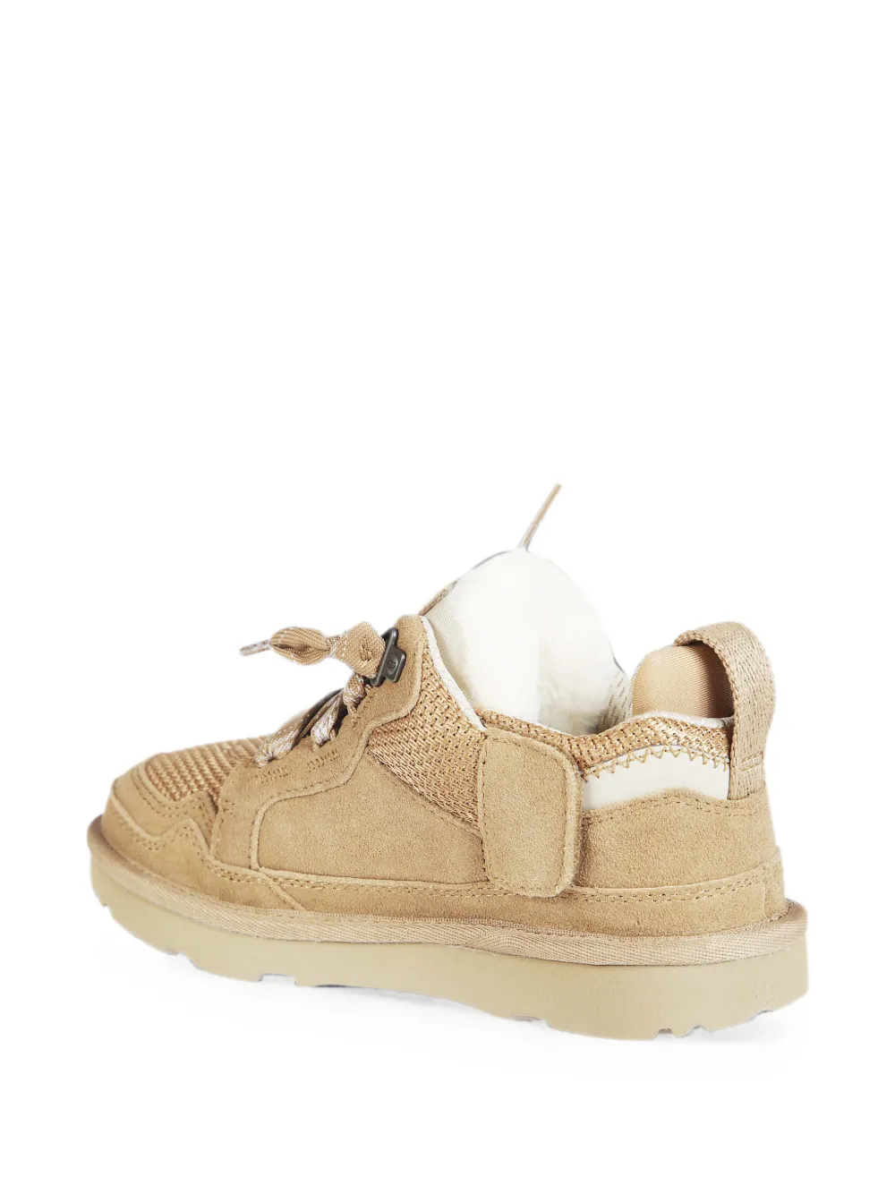 UGG Kids Lowmel lace-up sneakers Beige