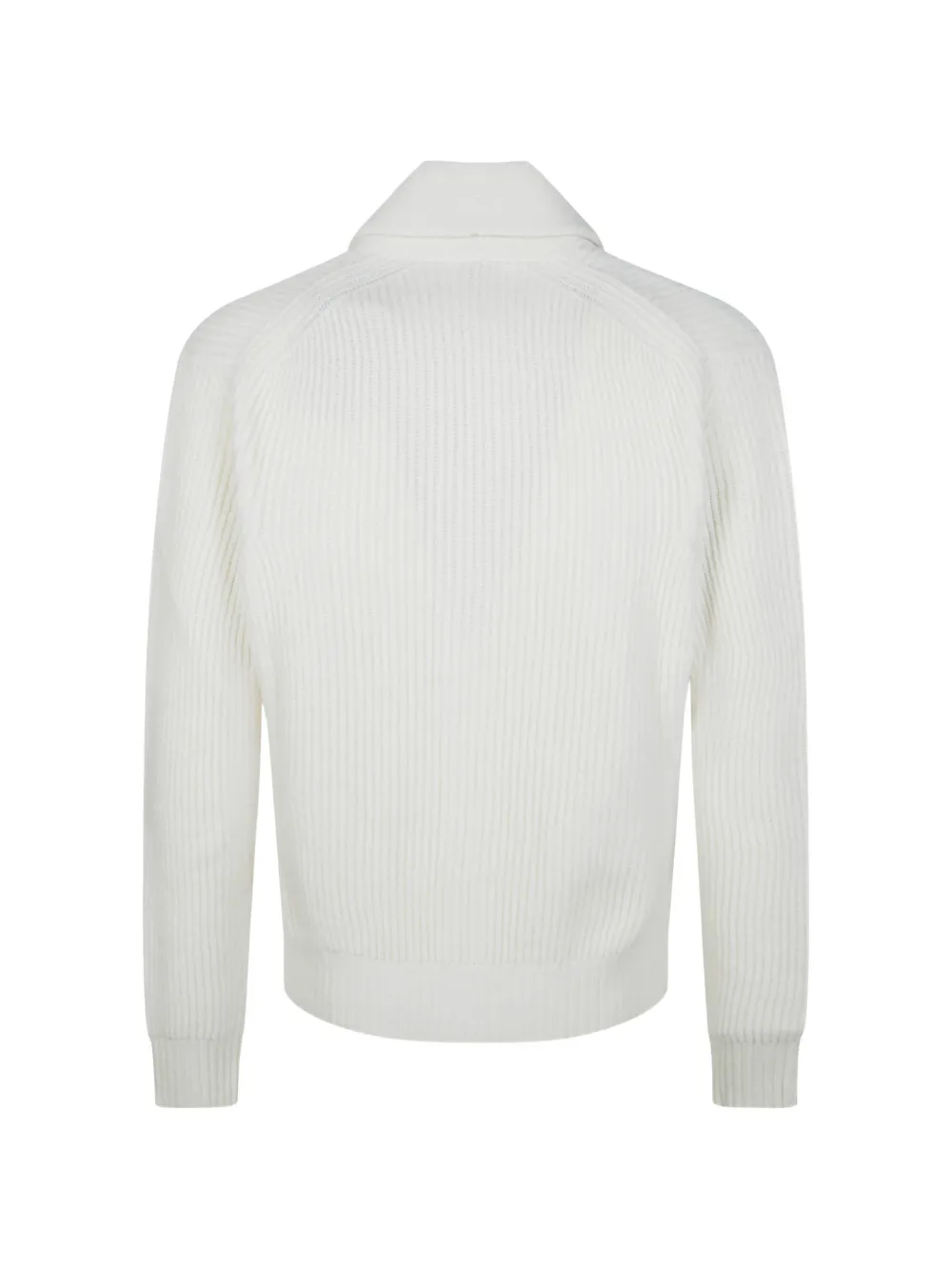 Altea shawl-collar ribbed cardigan Beige