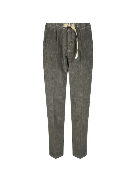 White Sand belted corduroy trousers