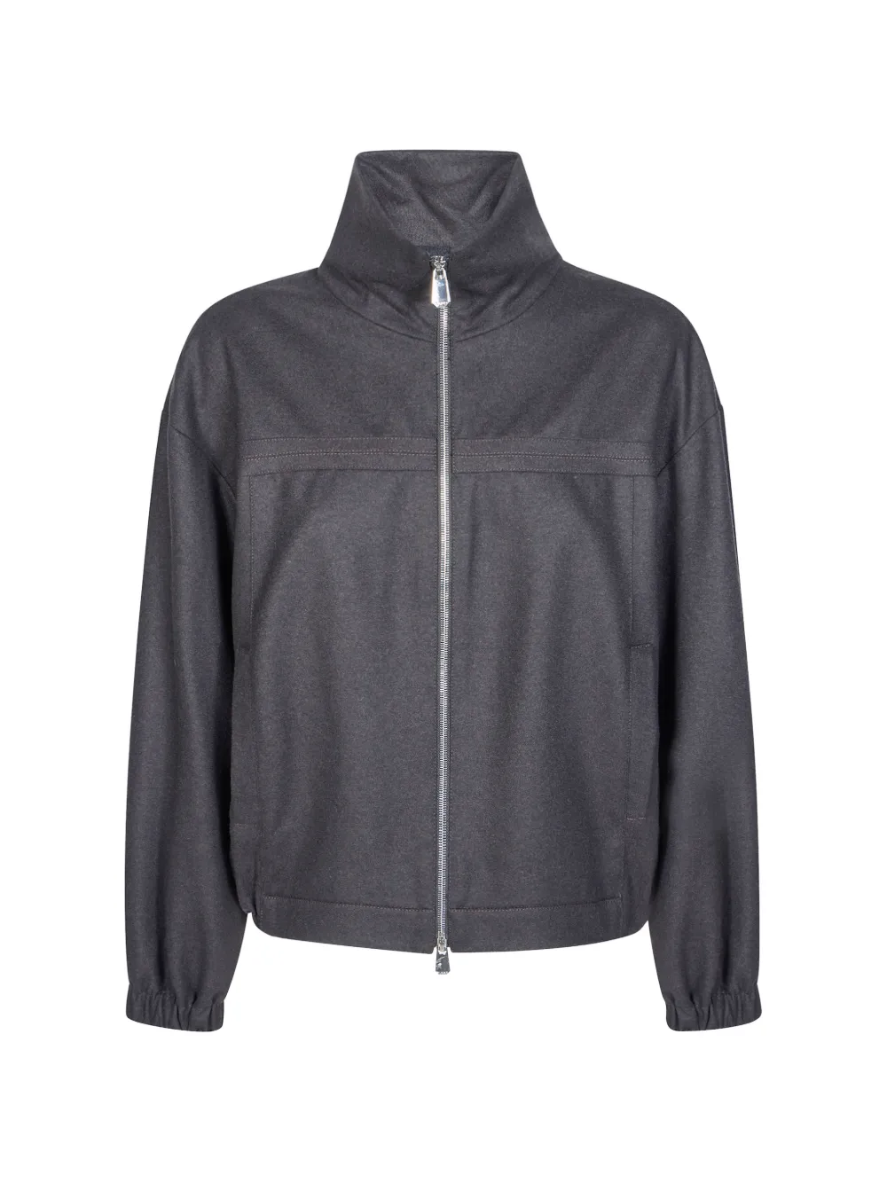 PINKO high-neck bomber jacket - Grau