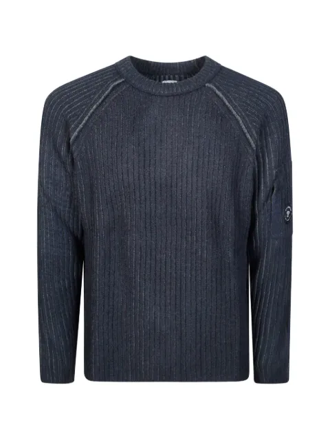 C.P. Company fleece-knit Lens crewneck sweater