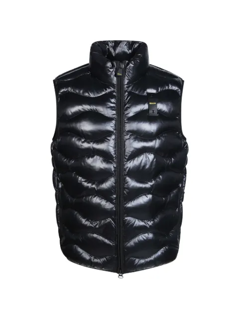Blauer Danny quilted high-neck gilet