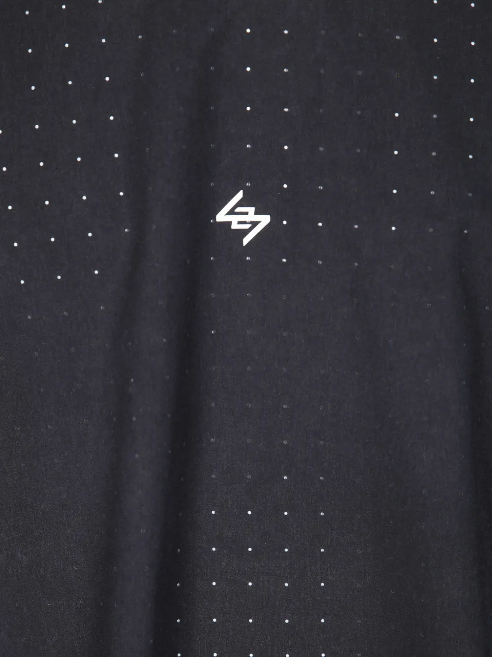 Represent 247 hardlooptanktop met geperforeerde details Zwart