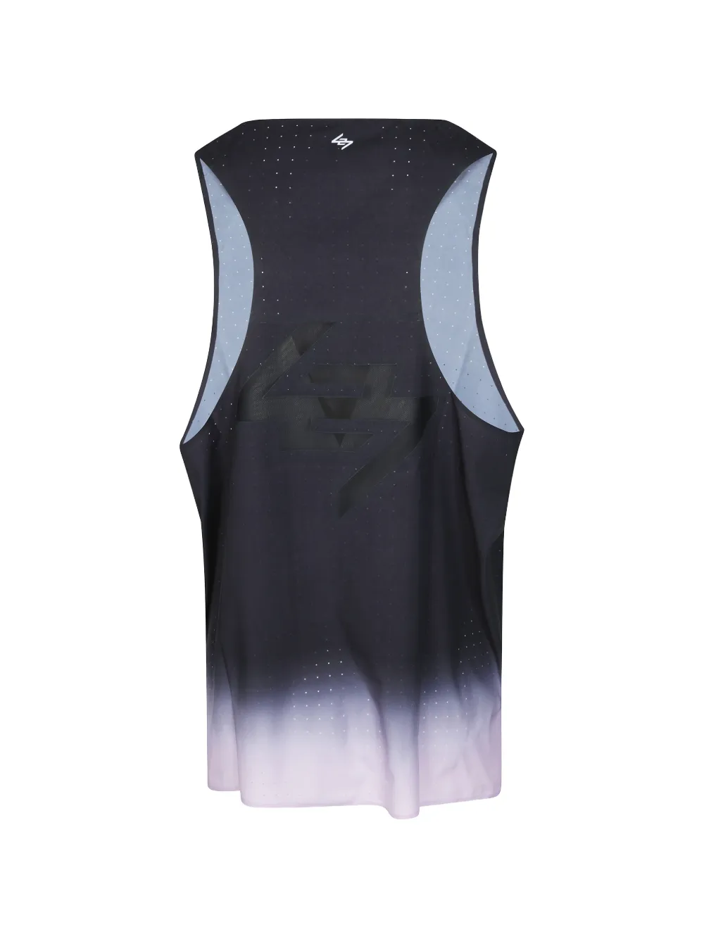 Represent 247 hardlooptanktop met geperforeerde details Zwart