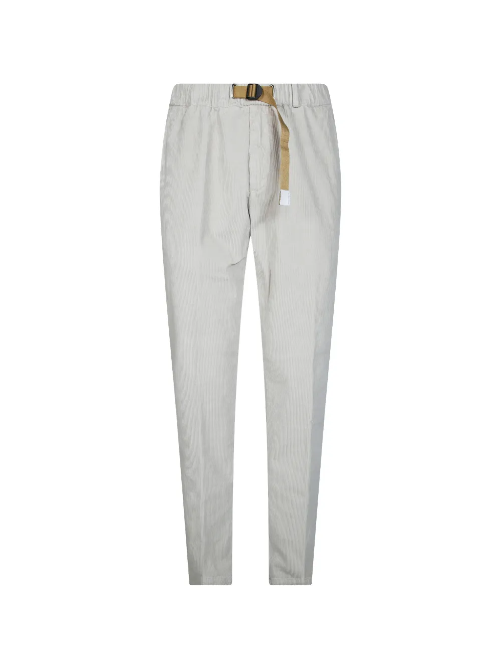 White Sand belted corduroy trousers
