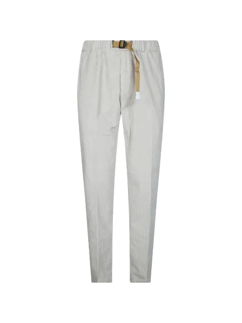 White Sand belted corduroy trousers