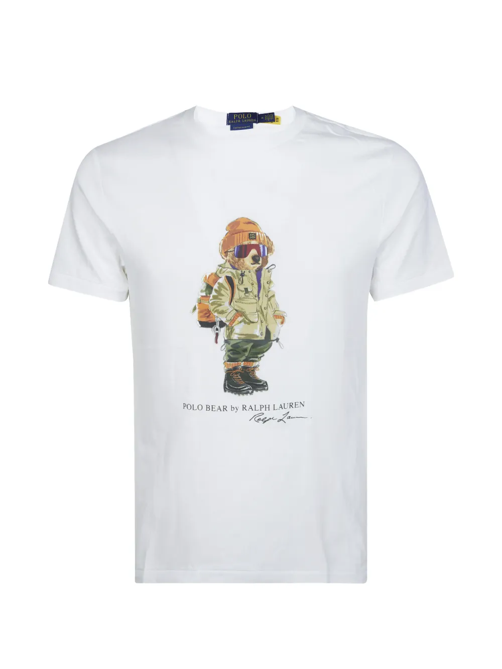 Polo Ralph Lauren classic-fit Polo Bear jersey T-shirt - Bianco