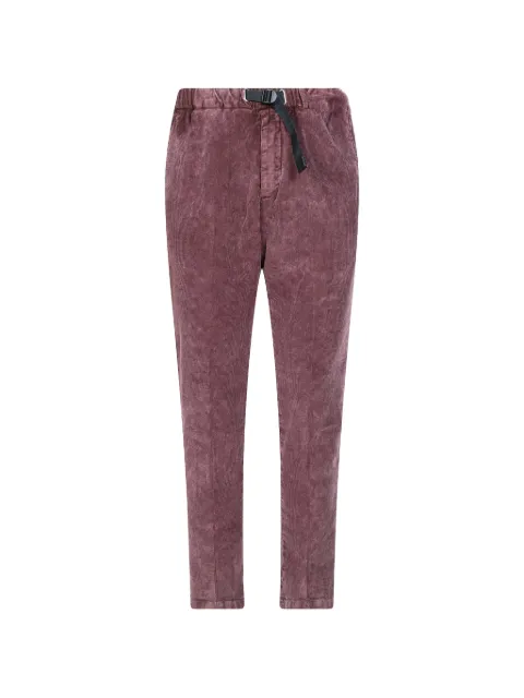 White Sand belted corduroy trousers