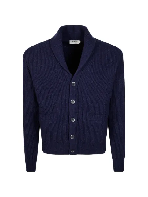Altea ribbed shawl-collar cardigan