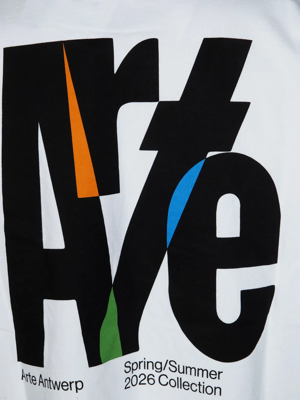 Arte Antwerp T-shirt met grafische print Wit