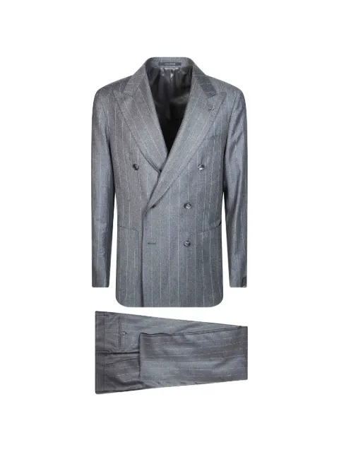 Tagliatore Vesuvio pinstripe double-breasted suit
