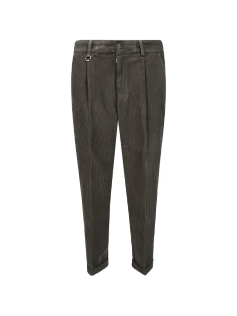 Paolo Pecora corduroy pleated trousers