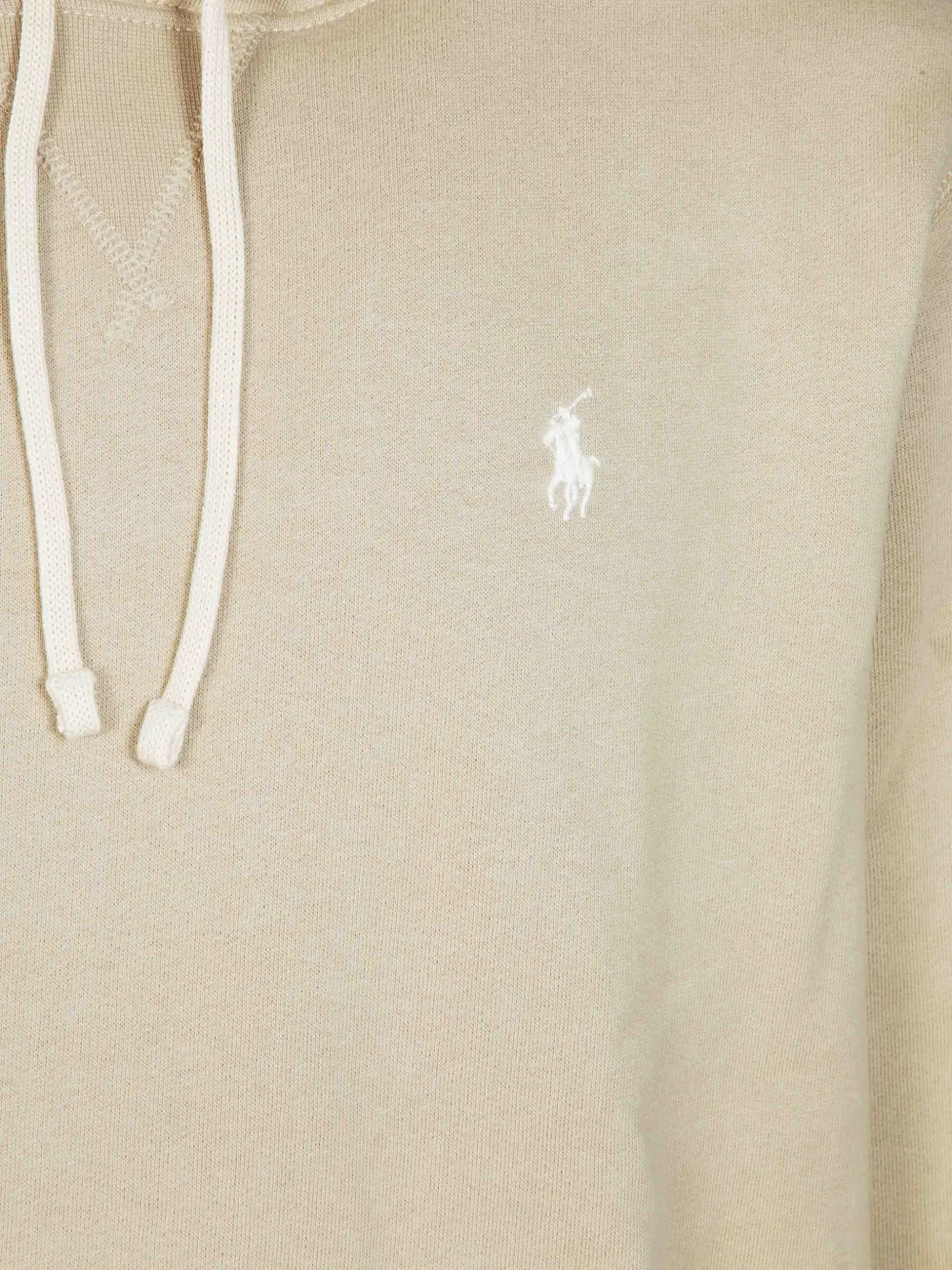 Polo Ralph Lauren Hoodie met geborduurd logo Beige