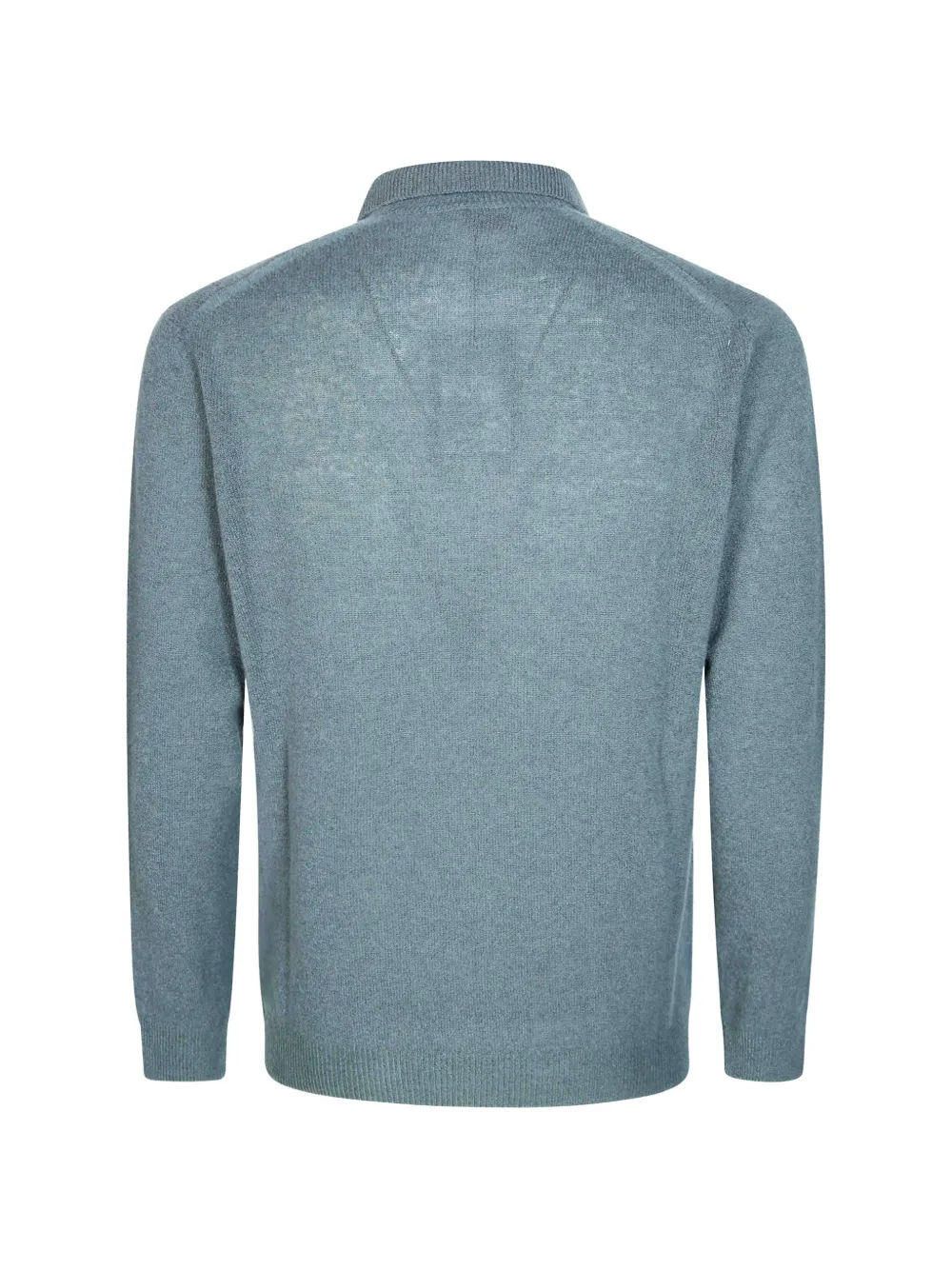 Altea Trui met open kraag Blauw