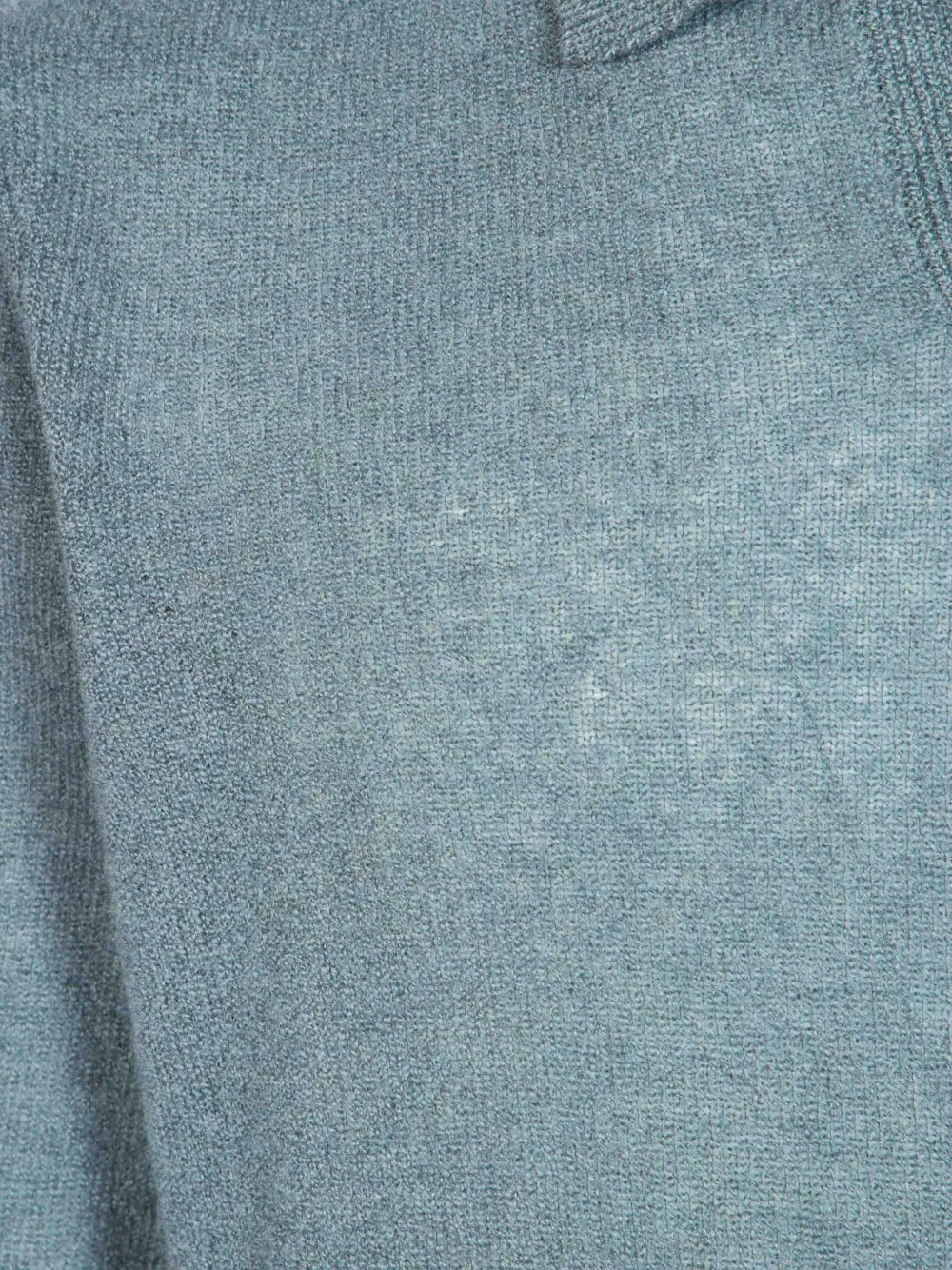 Altea Trui met open kraag Blauw