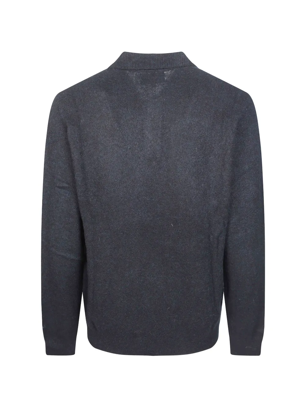 MC2 Saint Barth Alfie knitted polo shirt Grijs