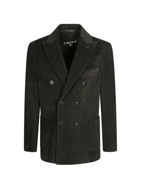 Circolo 1901 double-breasted corduroy jacket