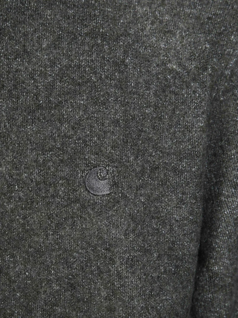 Carhartt WIP Curtis vest met rits Grijs