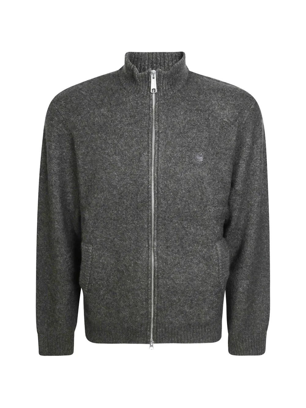 Carhartt WIP Curtis zip-up cardigan - Grigio