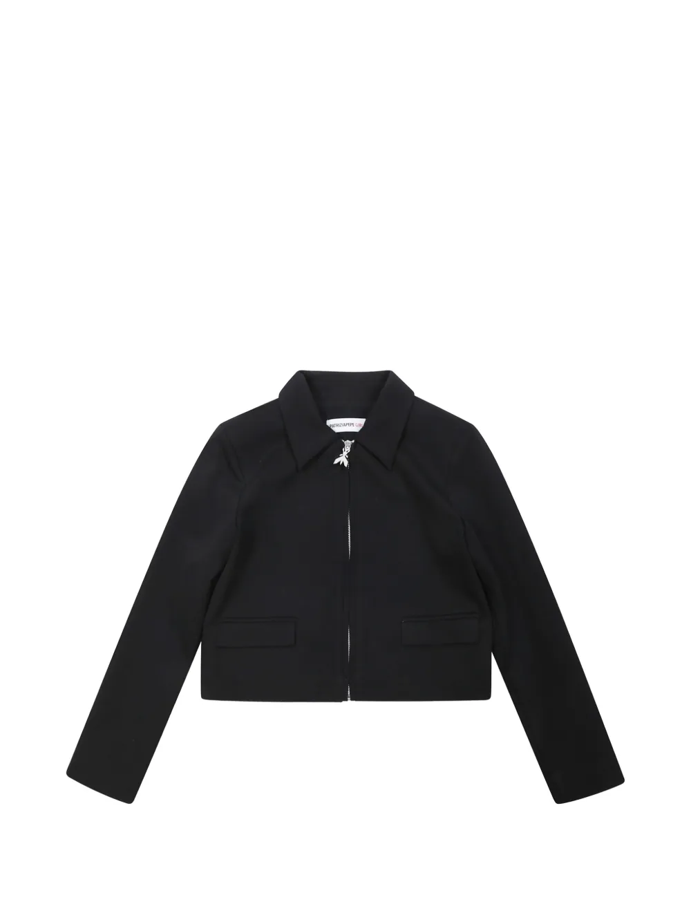 Patrizia Pepe girl zip-up jacket - Nero