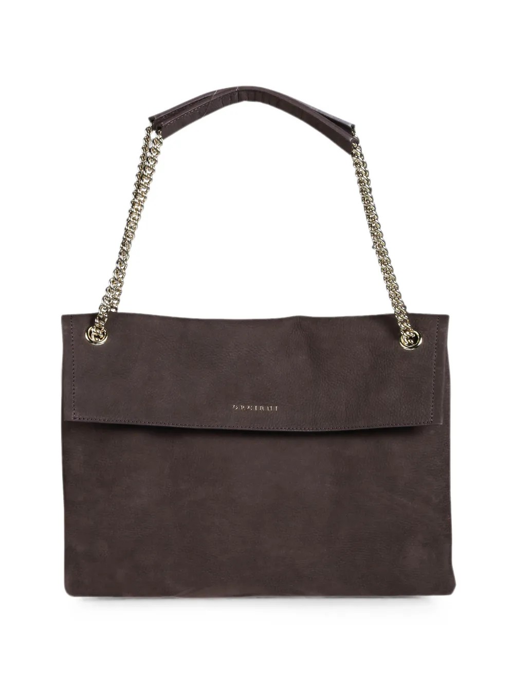 Orciani Venus Nabucco chain-link shoulder bag - Braun
