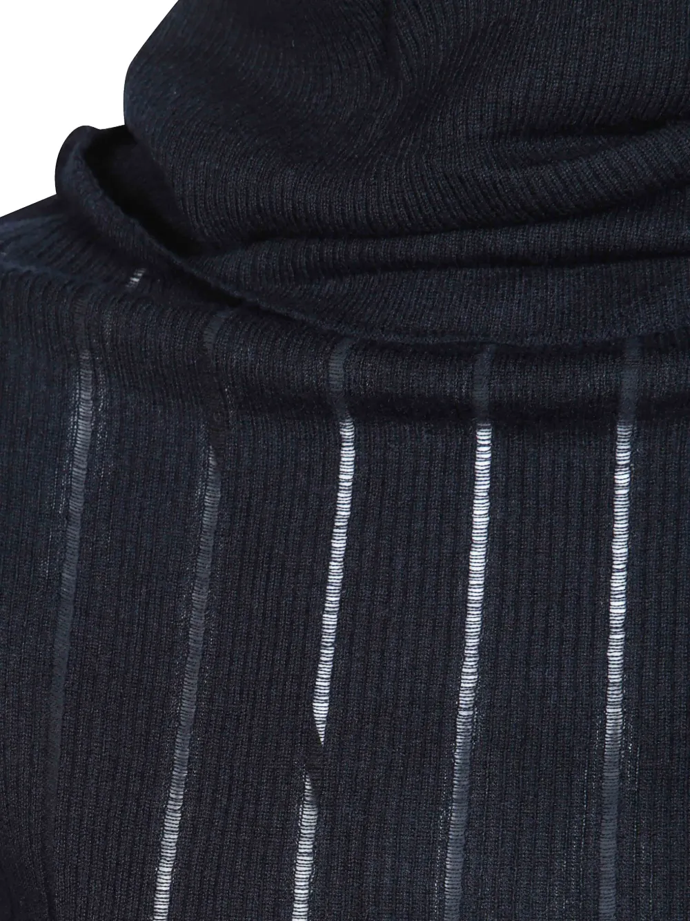Max Mara Ribgebreide trui met ronde hals Blauw