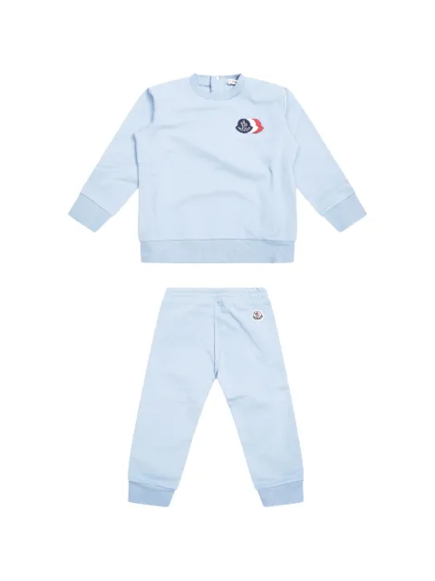 Moncler Enfant Jogginganzug mit Logo-Patch
