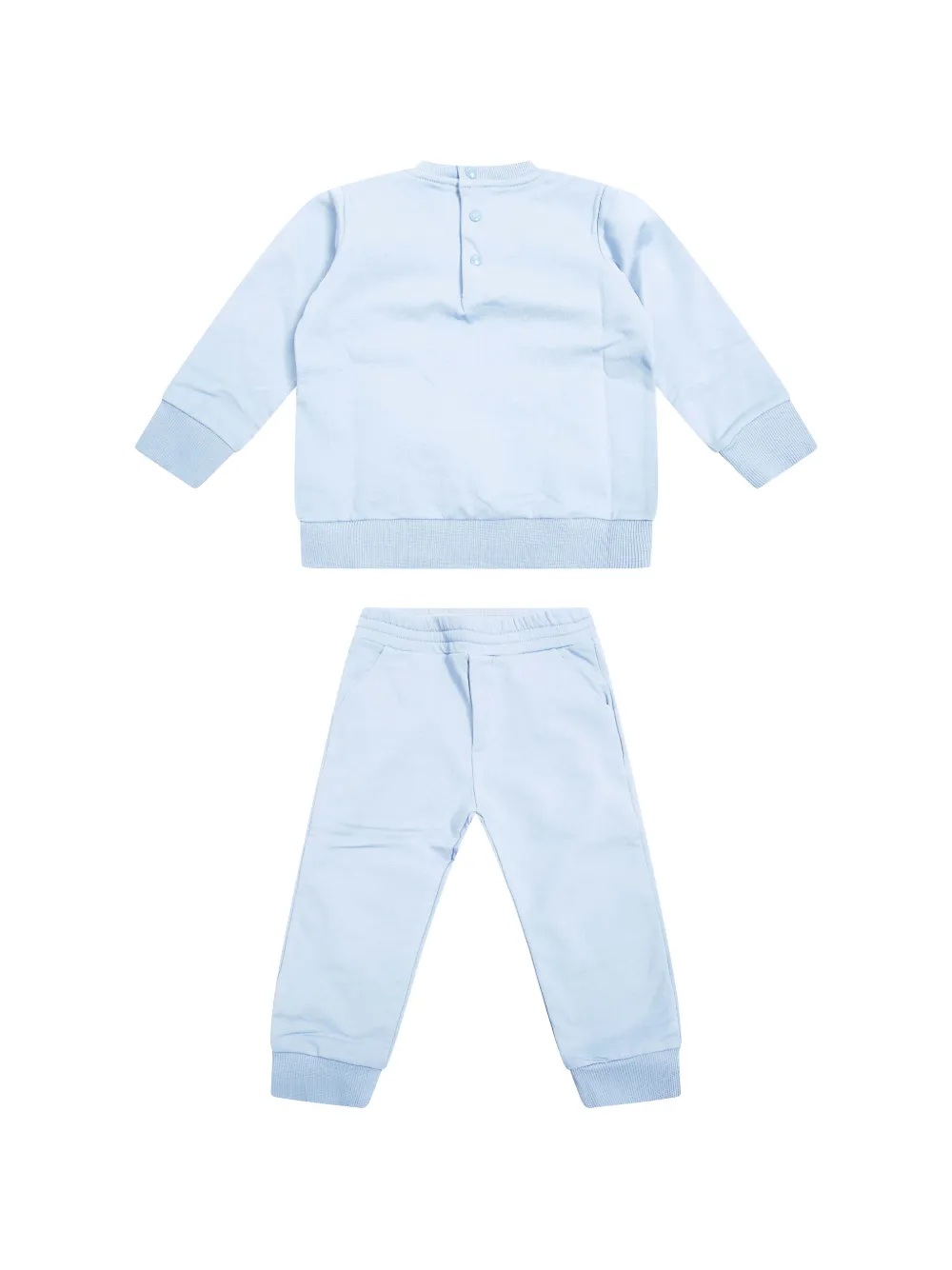 Moncler Enfant Trainingspak met logopatch Blauw