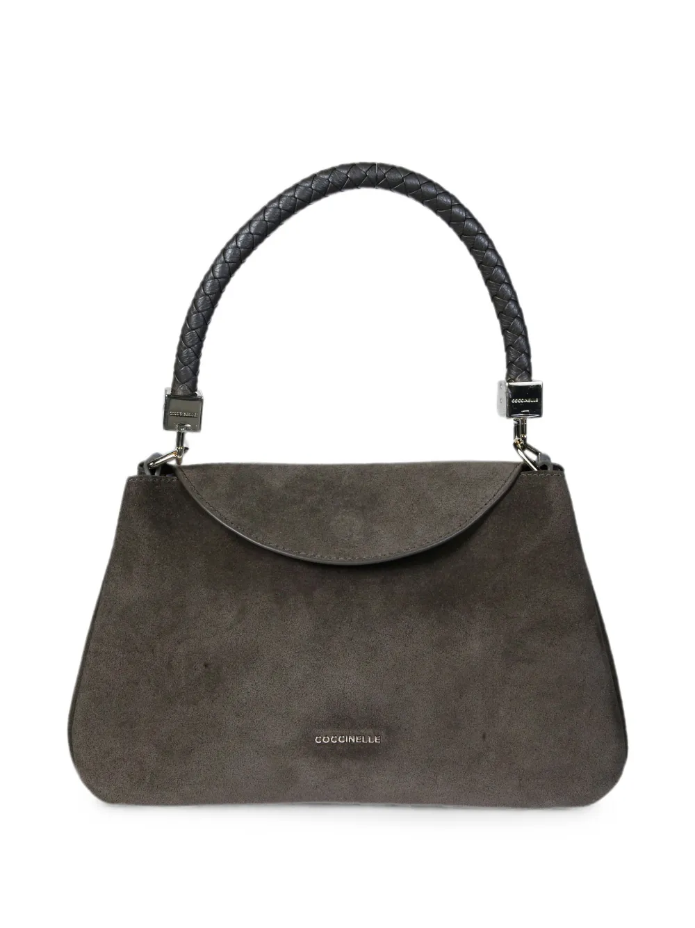 Coccinelle Tiggy suede shoulder bag - Grau