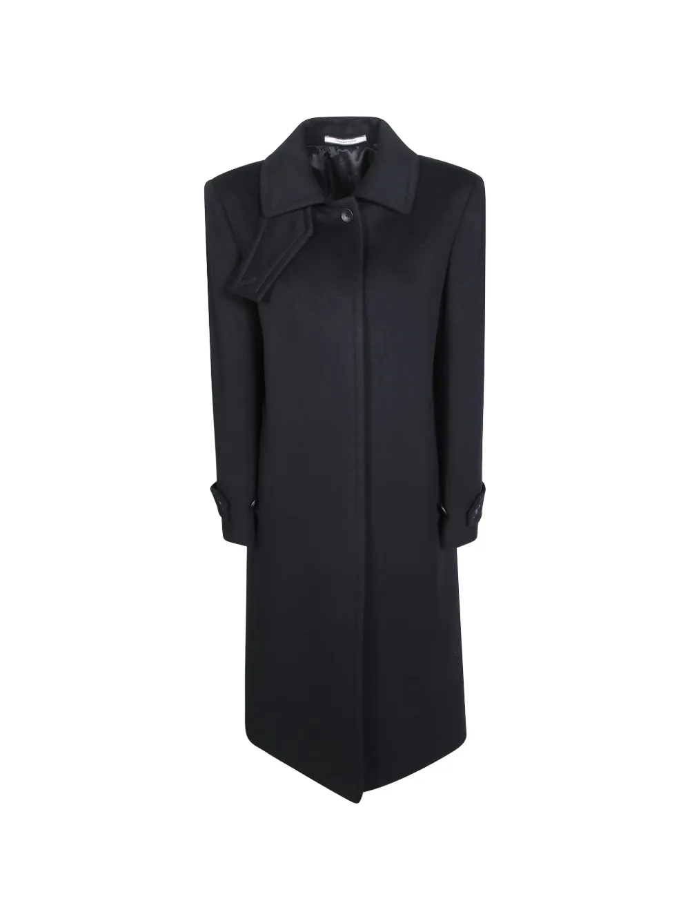 Tagliatore Bethany gun-flap coat Zwart