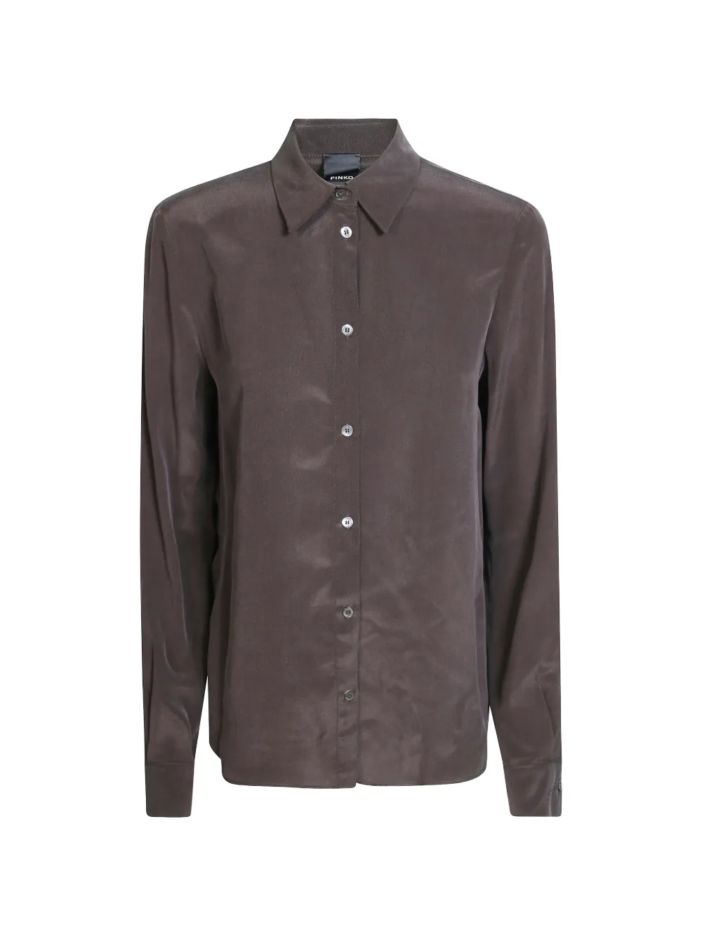 PINKO crepe shirt - Braun