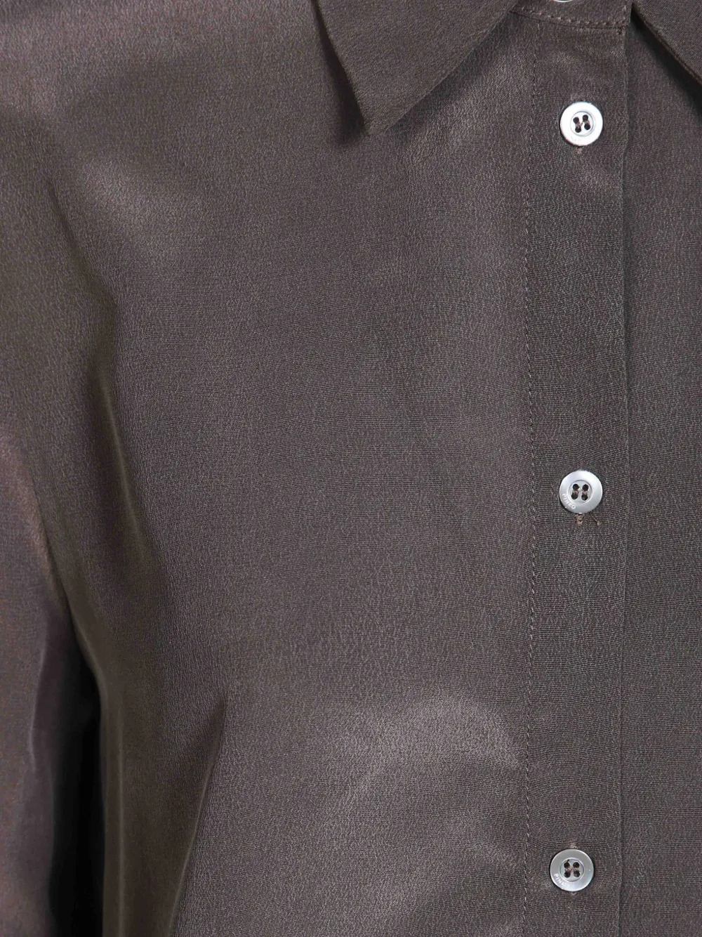 PINKO Crêpe overhemd Bruin