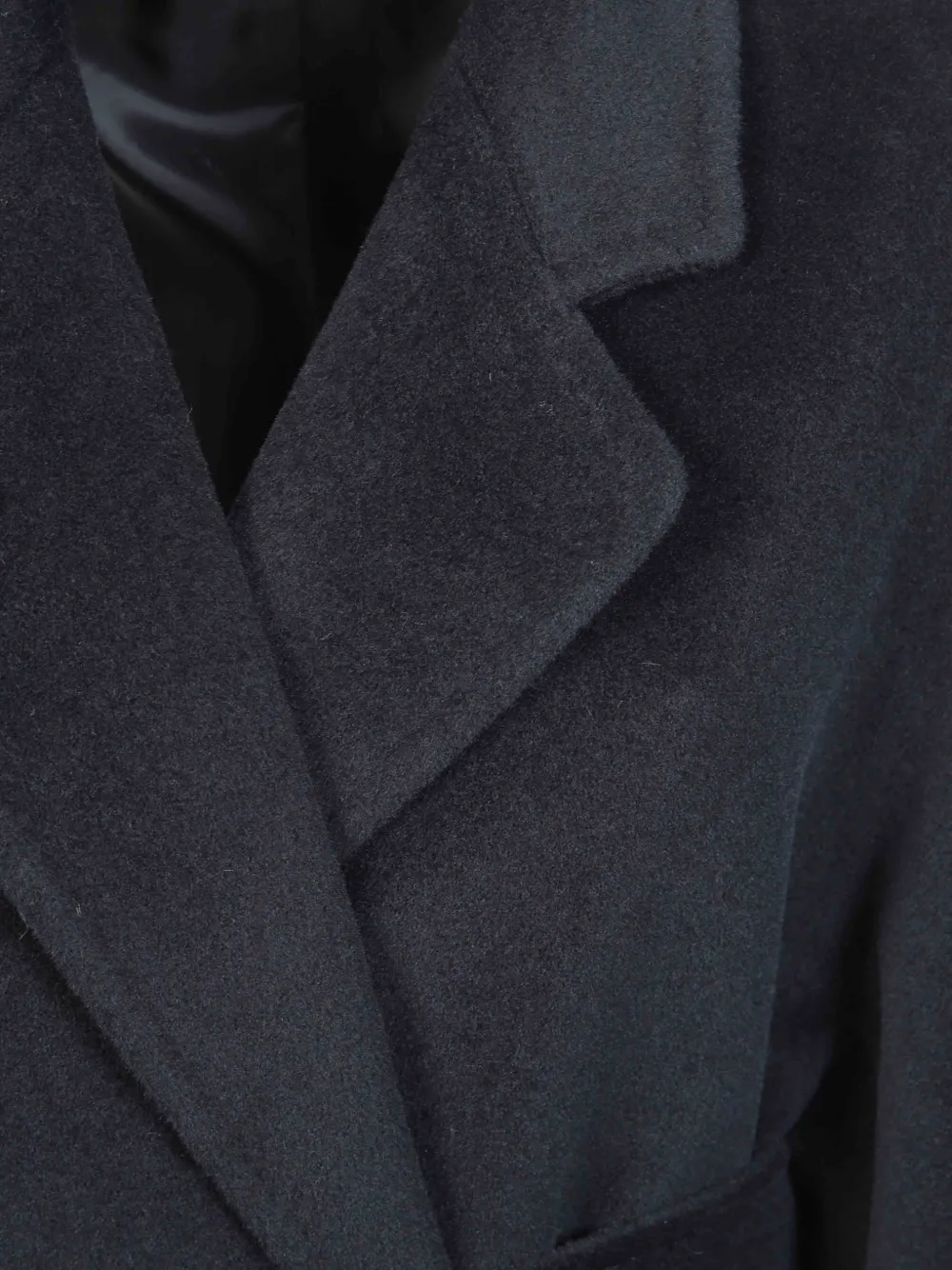 Tagliatore Charlize belted coat Zwart