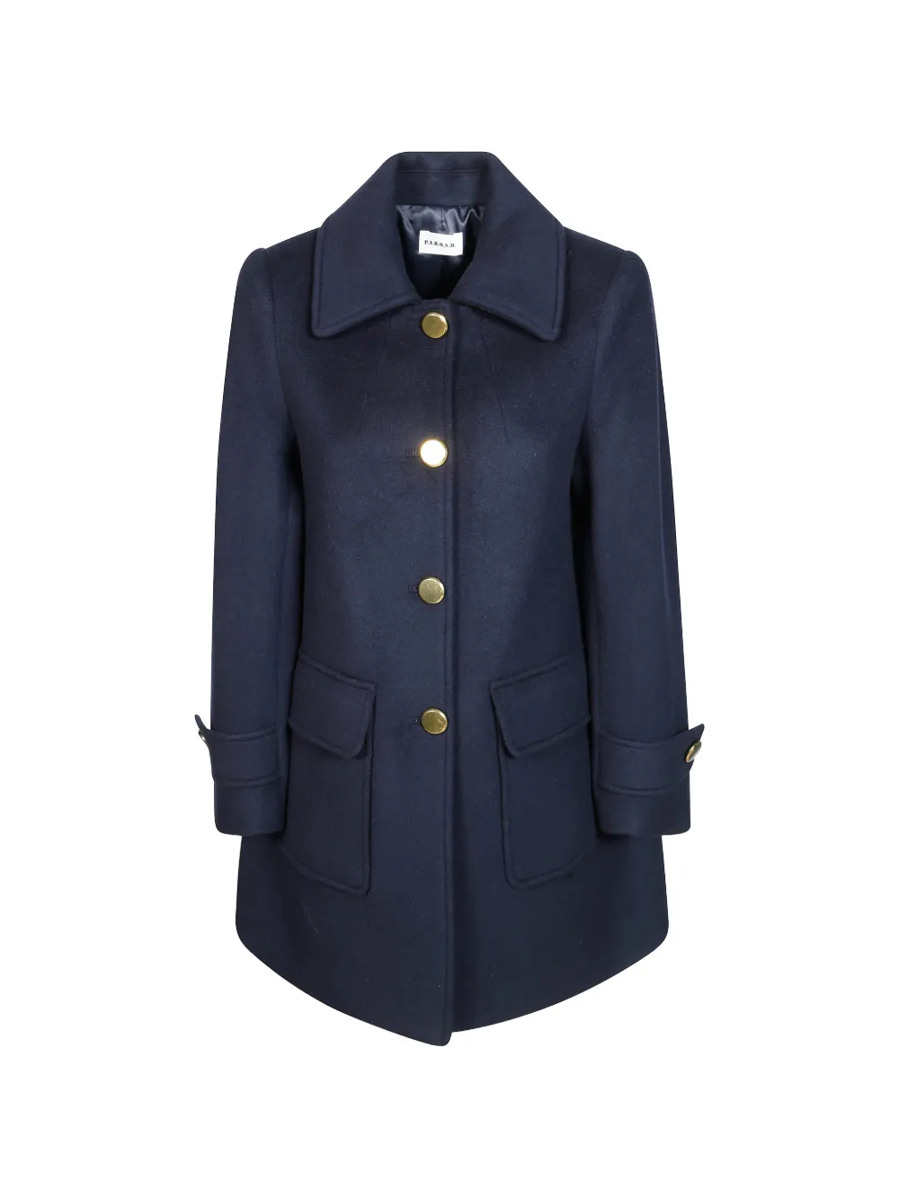 P.A.R.O.S.H. button-up wool coat