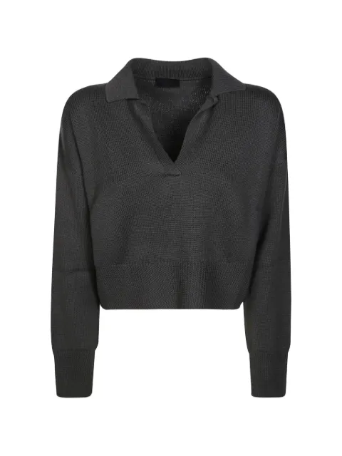DONDUP wool polo sweater