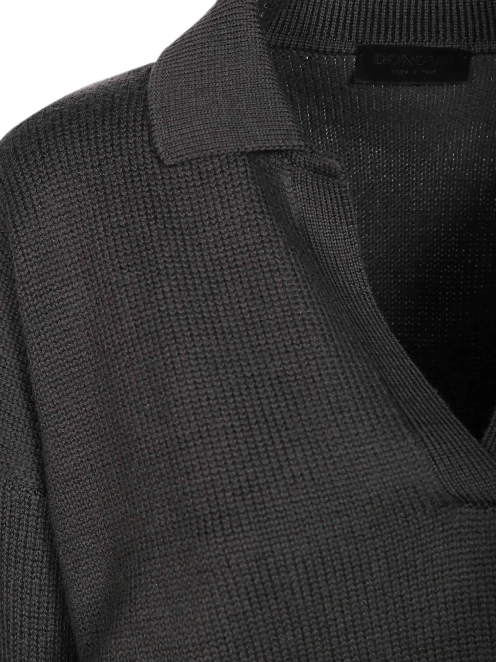 DONDUP Wollen polotrui Grijs