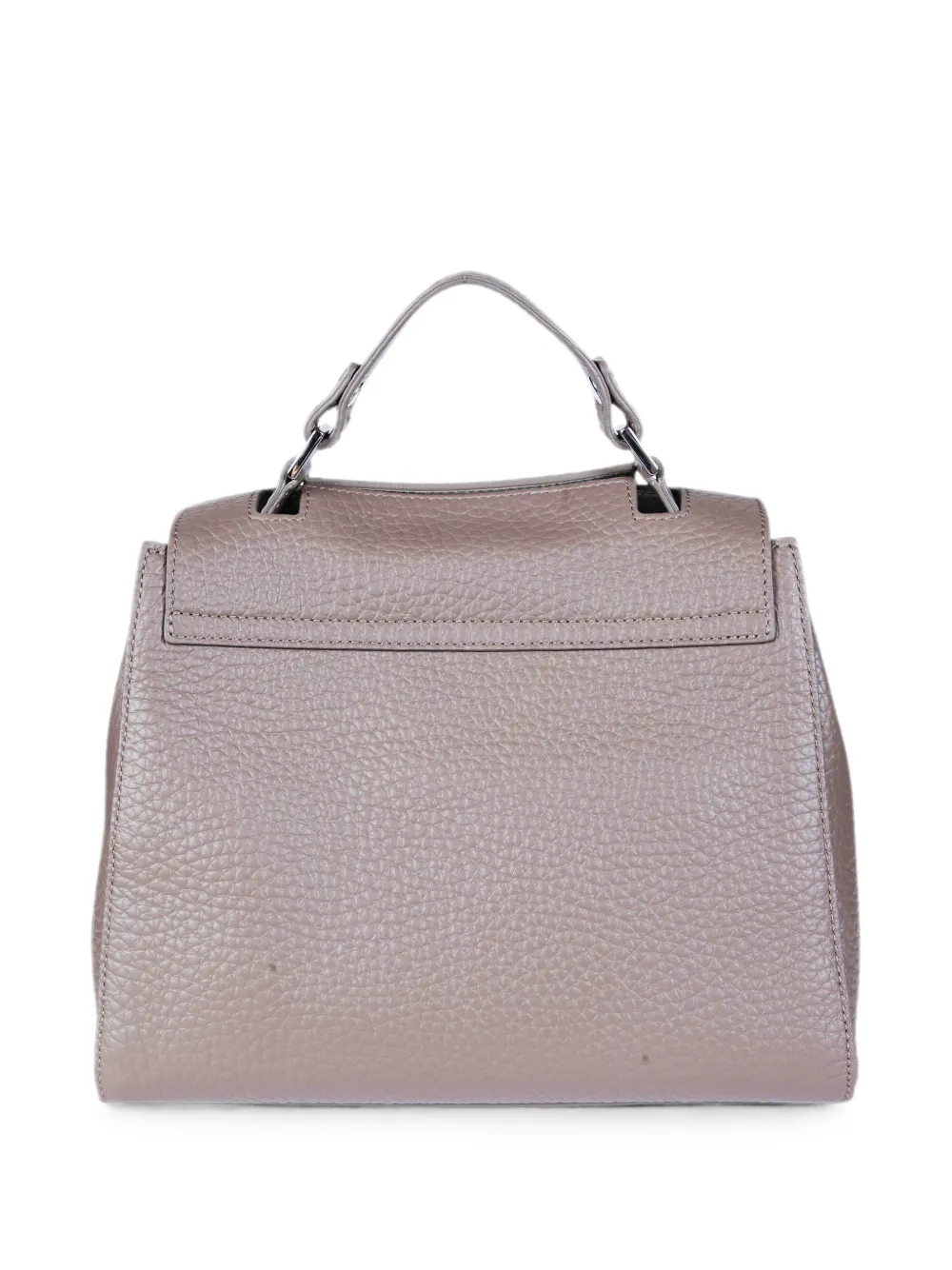 Orciani Sveva kleine shopper van bewerkt kalfsleer Beige