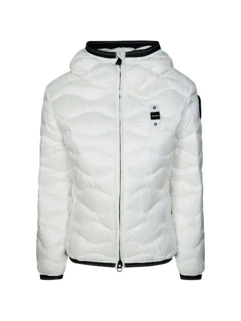 Blauer Camelia wave-quilted hooded jacket