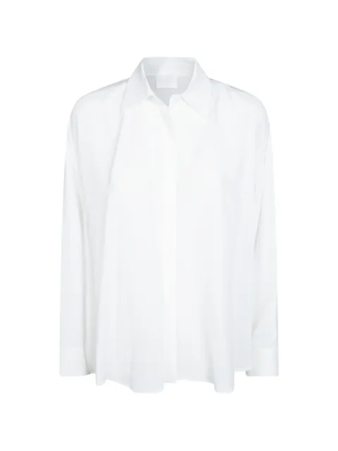 DONDUP oversized crepe de chine shirt